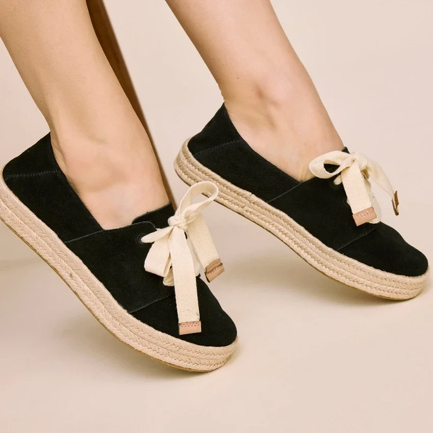 Carolina-Espadrilles met veters voor dames Carolina-Espadrilles met veters voor dames