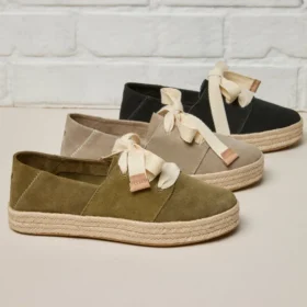 Carolina-Espadrilles met veters voor dames