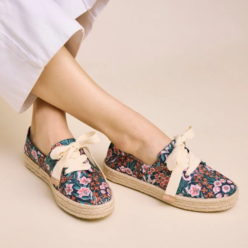 Carolina-Espadrilles met veters voor dames Carolina-Espadrilles met veters voor dames