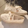 Carolina-Espadrilles met veters voor dames Carolina-Espadrilles met veters voor dames