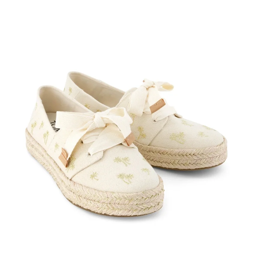 Carolina-Espadrilles met veters voor dames Carolina-Espadrilles met veters voor dames