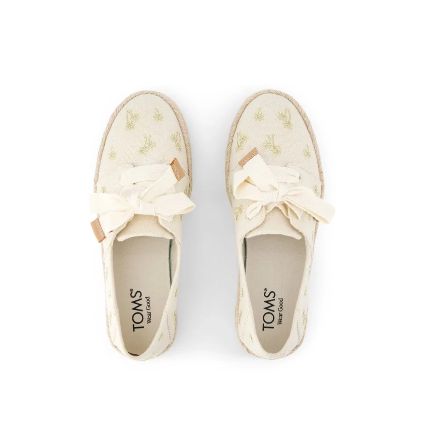 Carolina-Espadrilles met veters voor dames Carolina-Espadrilles met veters voor dames