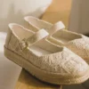 Carolina Mary Jane-Espadrilles voor dames Carolina Mary Jane-Espadrilles voor dames