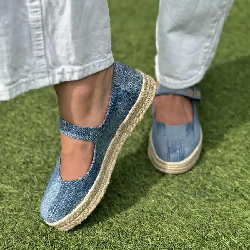 Carolina Mary Jane-Espadrilles voor dames Carolina Mary Jane-Espadrilles voor dames