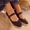 Carolina Mary Jane-Espadrilles voor dames Carolina Mary Jane-Espadrilles voor dames