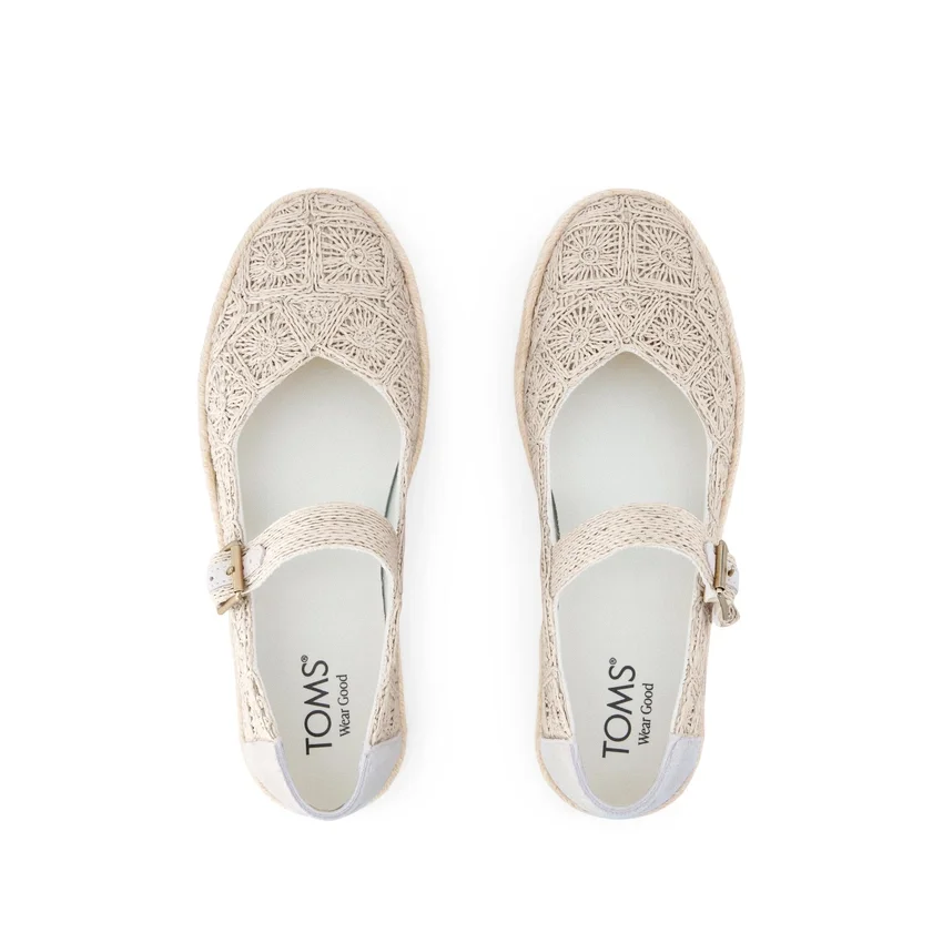 Carolina Mary Jane-Espadrilles voor dames Carolina Mary Jane-Espadrilles voor dames