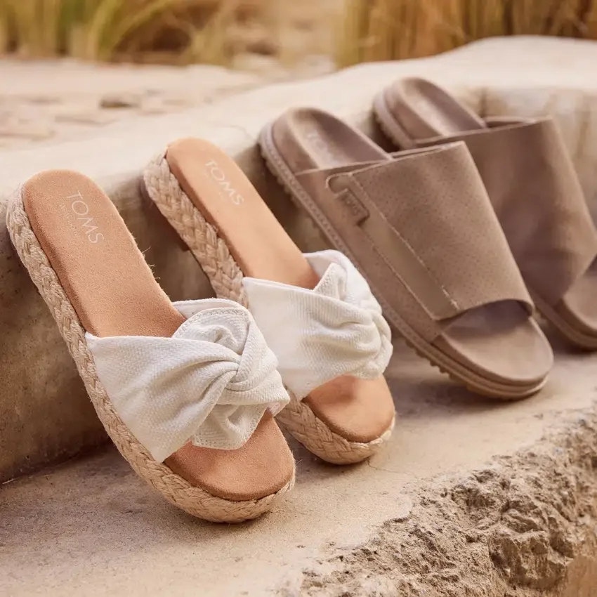 Dames Abby Slide Flatform Espadrille-Sandal Dames Abby Slide Flatform Espadrille-Sandal