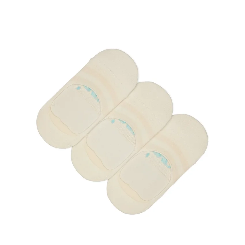 Dames Classic No Show-sokken, 3-pack Dames Classic No Show-sokken, 3-pack