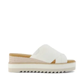 Dames Diana Crossover Mule-sandal met sleehak