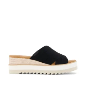Dames Diana Crossover Mule-sandal met sleehak