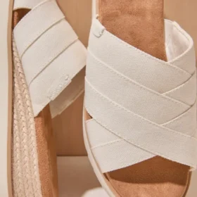 Dames Diana Crossover Mule-sandal met sleehak