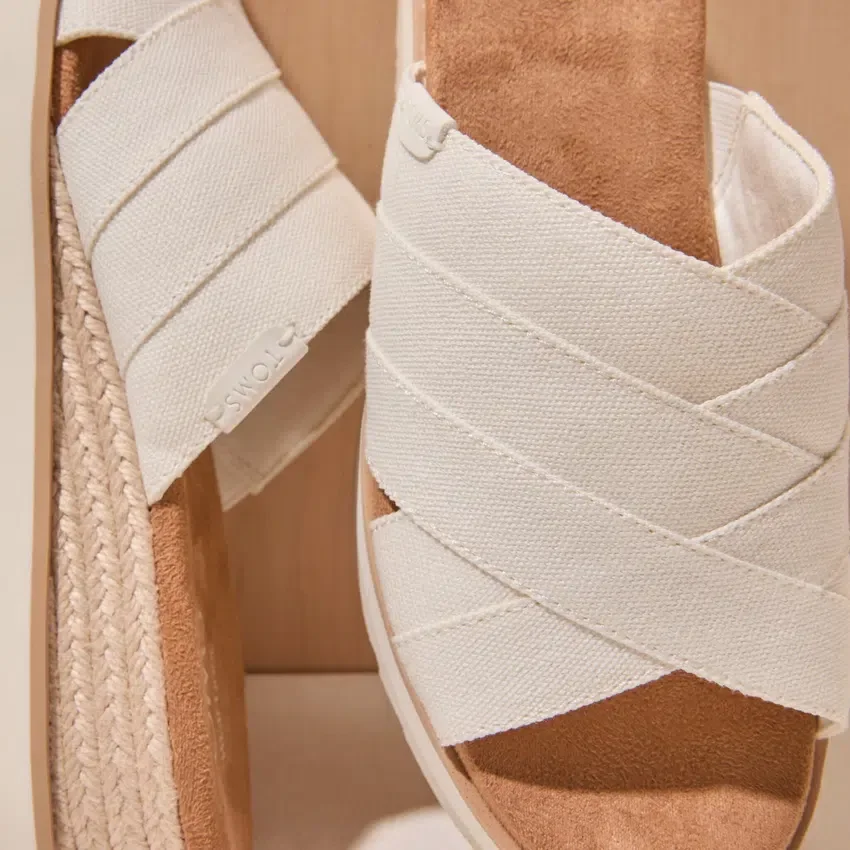 Dames Diana Crossover Mule-sandal met sleehak Dames Diana Crossover Mule-sandal met sleehak