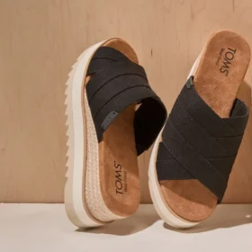 Dames Diana Crossover Mule-sandal met sleehak