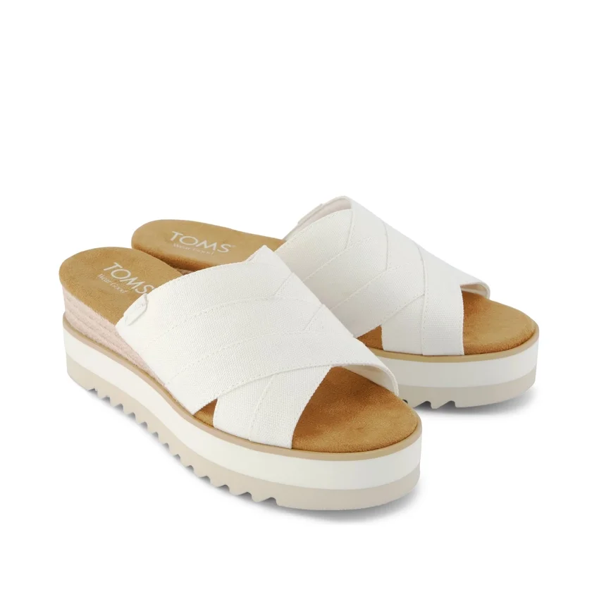 Dames Diana Crossover Mule-sandal met sleehak Dames Diana Crossover Mule-sandal met sleehak