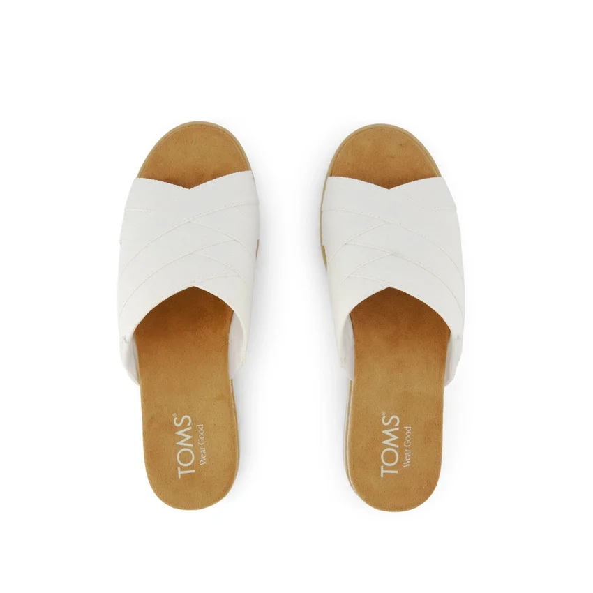 Dames Diana Crossover Mule-sandal met sleehak Dames Diana Crossover Mule-sandal met sleehak