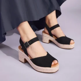Dames Isla Peep Toe-sandalen met hak