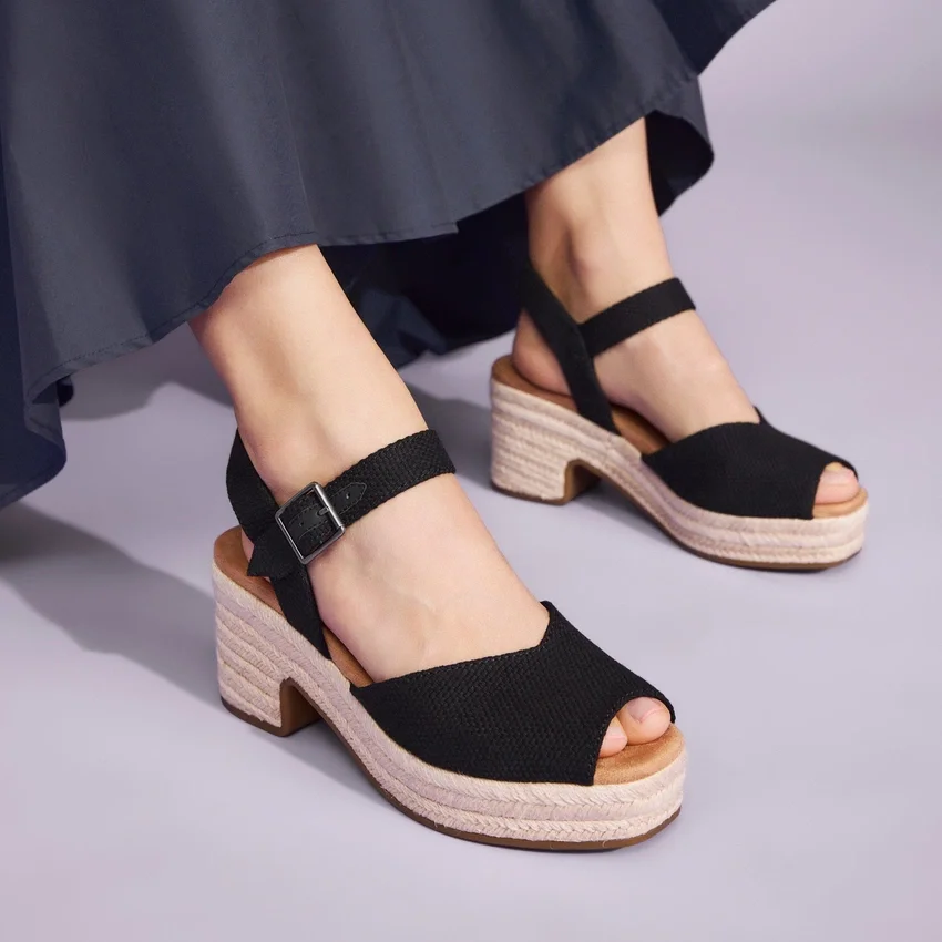Dames Isla Peep Toe-sandalen met hak Dames Isla Peep Toe-sandalen met hak