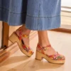 Dames Isla Peep Toe-sandalen met hak