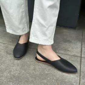 Dames Jade Slingback Platte Schoen