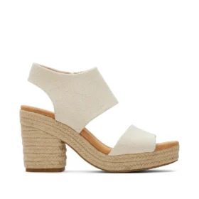 Dames Majorca platform sandalen met touw