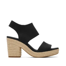 Dames Majorca platform sandalen met touw