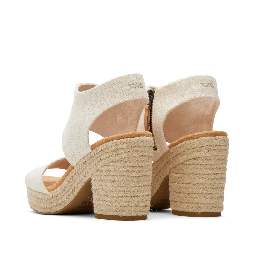 Dames Majorca platform sandalen met touw Dames Majorca platform sandalen met touw