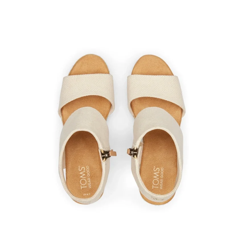 Dames Majorca platform sandalen met touw Dames Majorca platform sandalen met touw