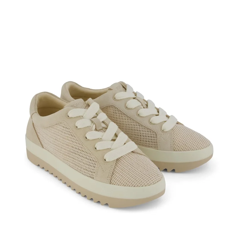 Dames Rea vetersneakers met plateauzool Dames Rea vetersneakers met plateauzool