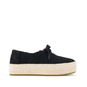 Dames Valencia Espadrilles met plateauzool