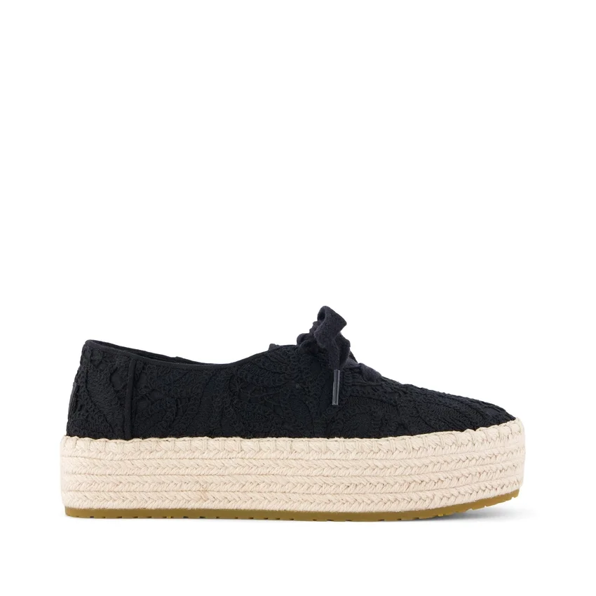 Dames Valencia Espadrilles met plateauzool Dames Valencia Espadrilles met plateauzool