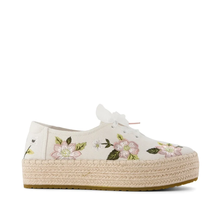 Dames Valencia Espadrilles met plateauzool Dames Valencia Espadrilles met plateauzool