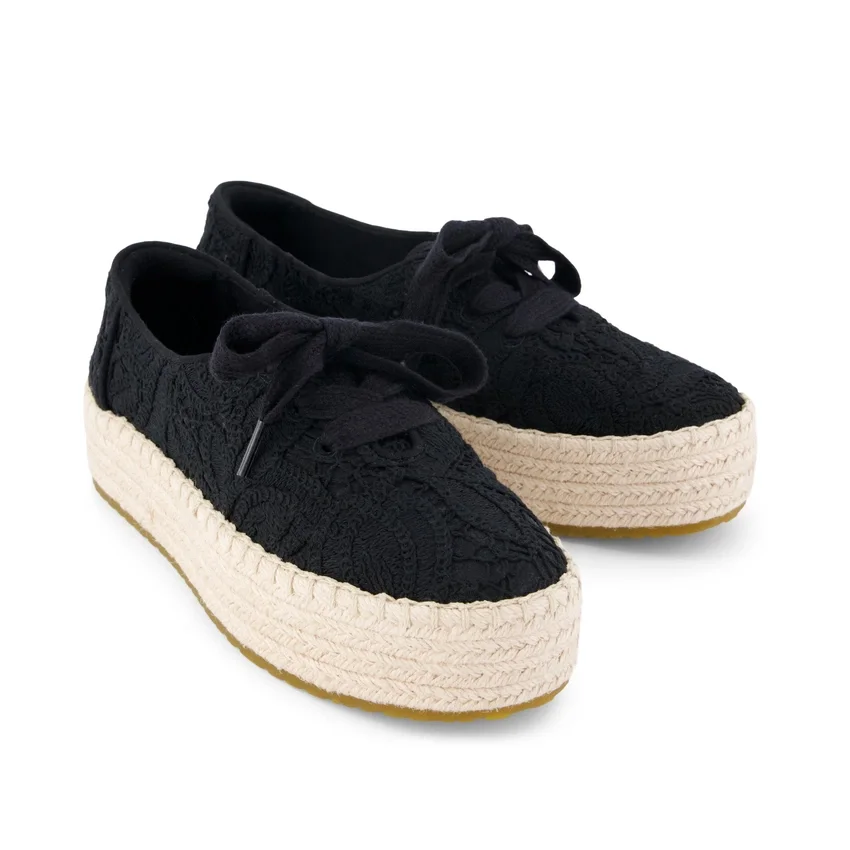 Dames Valencia Espadrilles met plateauzool Dames Valencia Espadrilles met plateauzool