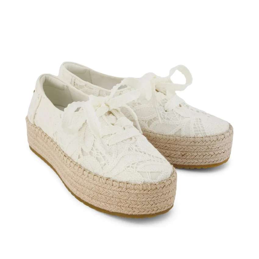 Dames Valencia Espadrilles met plateauzool Dames Valencia Espadrilles met plateauzool