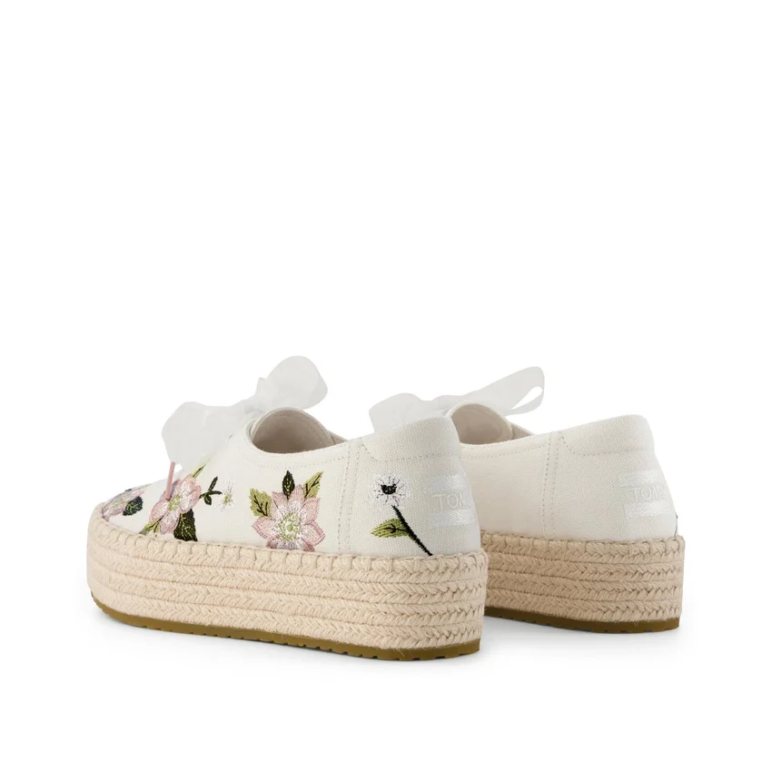 Dames Valencia Espadrilles met plateauzool Dames Valencia Espadrilles met plateauzool