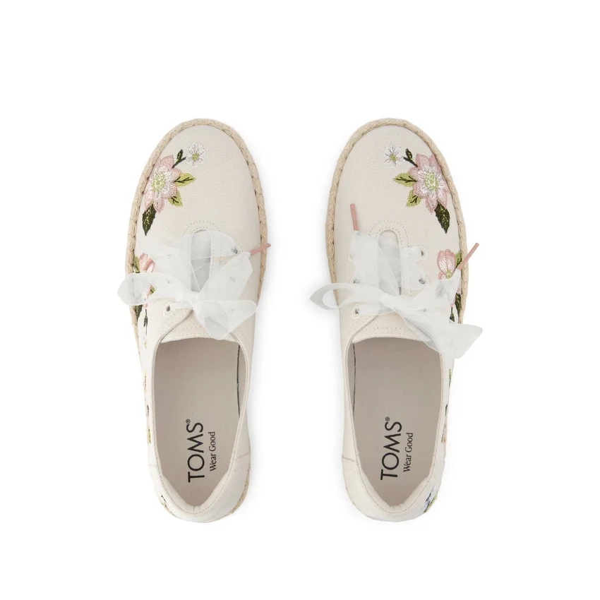Dames Valencia Espadrilles met plateauzool Dames Valencia Espadrilles met plateauzool