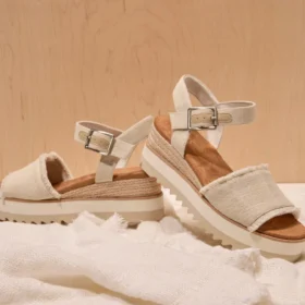 Diana-sandalen met sleehak voor dames