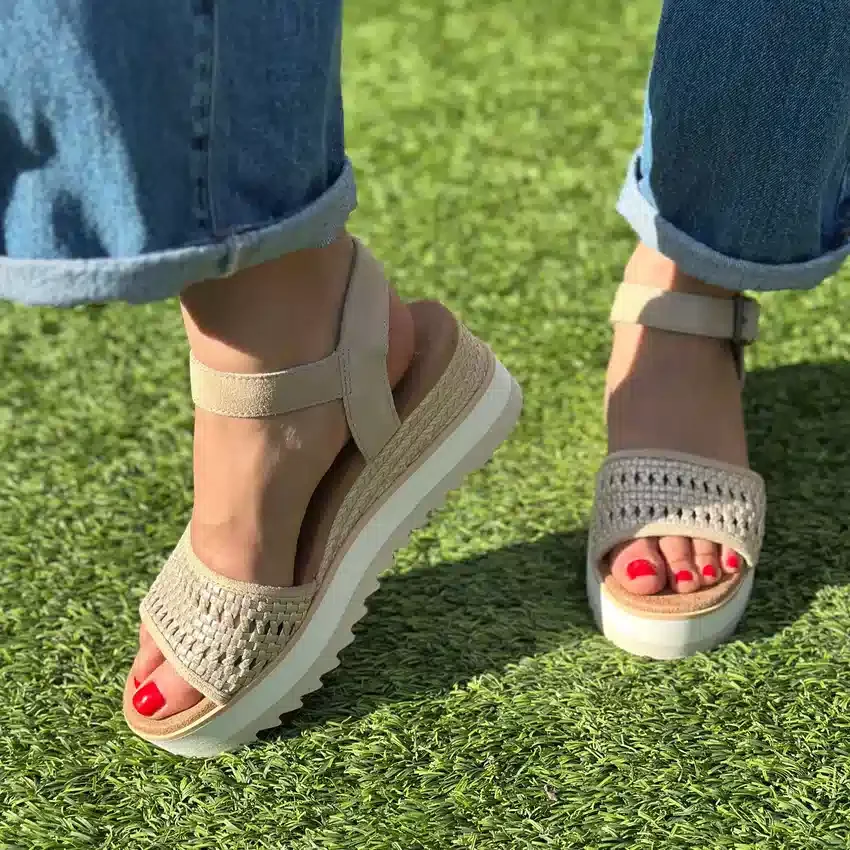 Diana-sandalen met sleehak voor dames Diana-sandalen met sleehak voor dames