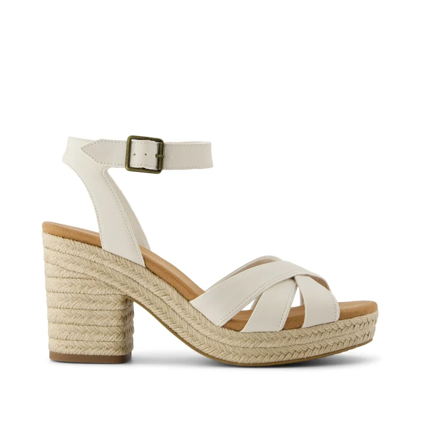 Majorca-platformsandal met touwbandjes voor dames Majorca-platformsandal met touwbandjes voor dames