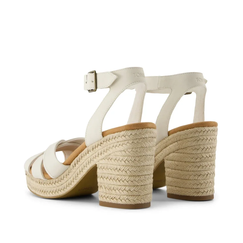 Majorca-platformsandal met touwbandjes voor dames Majorca-platformsandal met touwbandjes voor dames