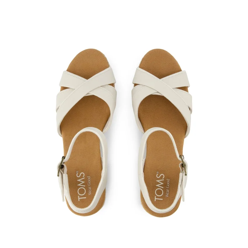 Majorca-platformsandal met touwbandjes voor dames Majorca-platformsandal met touwbandjes voor dames