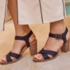 Majorca-sandalen met hak en bandjes voor dames Majorca-sandalen met hak en bandjes voor dames