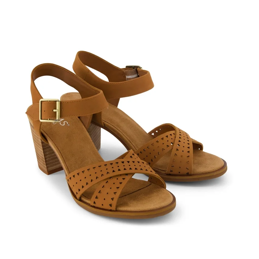 Majorca-sandalen met hak en bandjes voor dames Majorca-sandalen met hak en bandjes voor dames