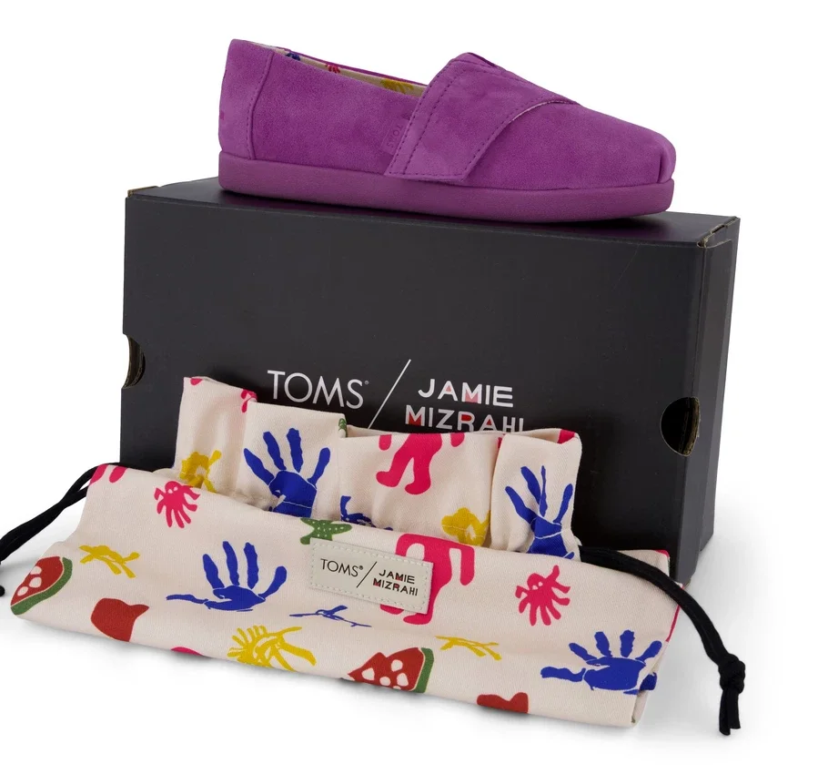 TOMS x Jamie Mizrahi Classic Alpargata kinderschoen TOMS x Jamie Mizrahi Classic Alpargata kinderschoen