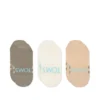 Unisex Classic No Show-sokken, set van 3