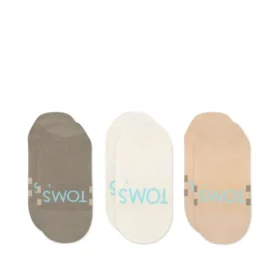 Unisex Classic No Show-sokken, set van 3 Unisex Classic No Show-sokken, set van 3