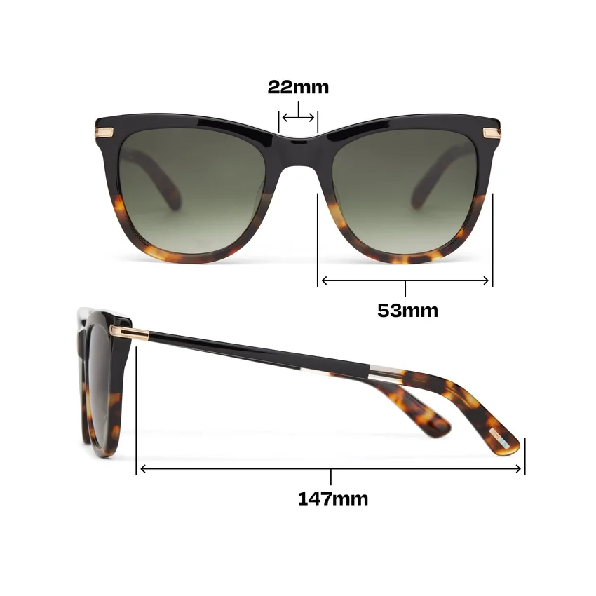 Victoria handgemaakte zonnebril voor dames Victoria handgemaakte zonnebril voor dames